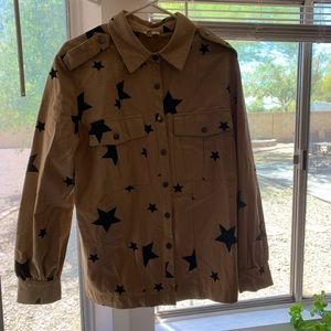 LIKE NEW-Star Shacket